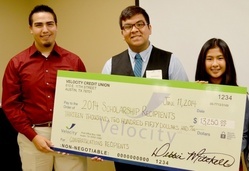 Velocity Credit Union Holds Scholarship Reception