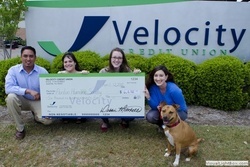 Austin Humane Society Receives Donation from Velocity Credit Union
