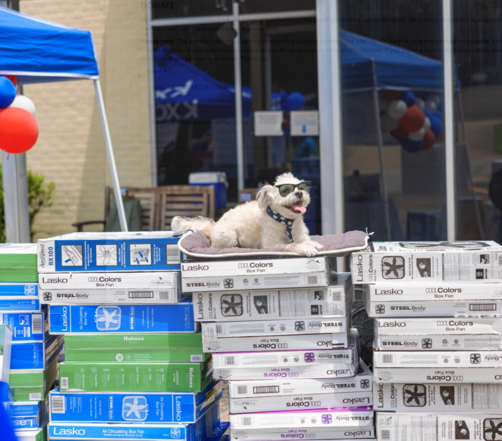 Help provide cooling relief for those in need