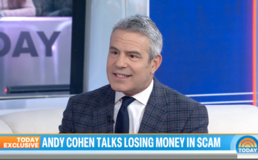 Andy Cohen on Today. NBC Universal