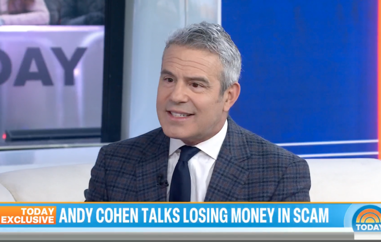 Andy Cohen on Today. NBC Universal