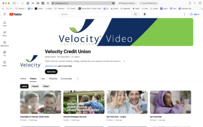 Velocity CU on YouTube