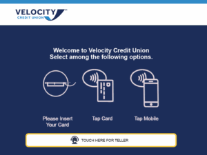 Velocity ITM Attract Screen